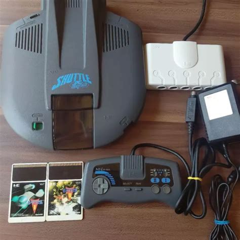 nec pc engine shuttle pi tg console system ntsc    gamesmulti