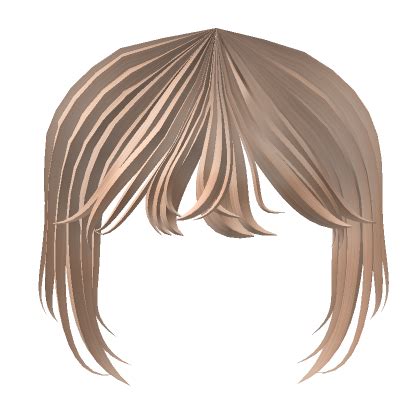 Blonde Messy Bangs Roblox