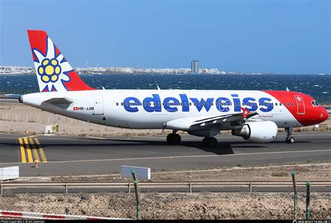 Hb Jjm Edelweiss Air Airbus A Photo By Bram Steeman Id