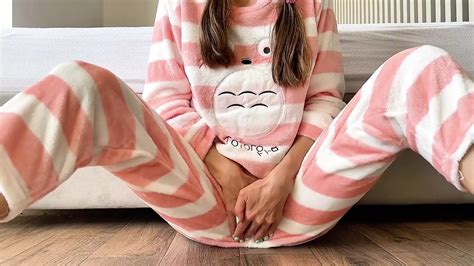 Asian Student In Pajama Teasing Small Tits Fingering Pussy And Big Squirt Orgasm XHamster