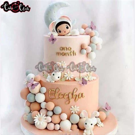 1st Months Happiness Cake O Clock Best Customize Designer Cakes Lahore