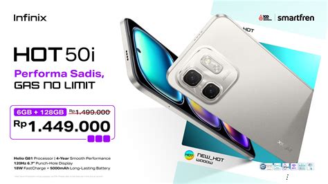 Infinix HOT I Dan SMART Rilis Di Indonesia Harga Jutaan