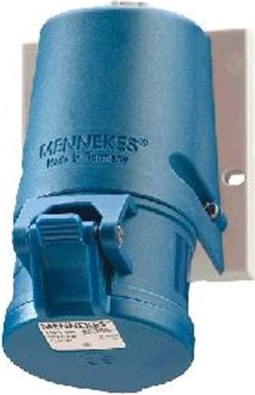 Mennekes Wal Mounted Receptacle 16a3p6h230v Ip44 Pris