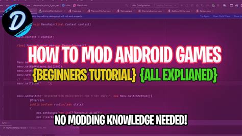 How To Mod Android Games Beginners Tutorial All Explained Youtube