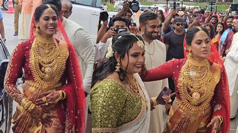 Actress Karthika Nair Wedding Actress Radha Daughter Karthika Nair