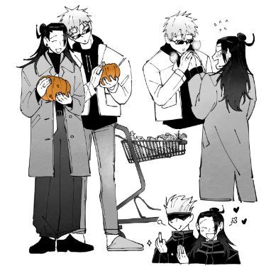 Geto And Gojo Jujutsu Cute Gay Couples Jujitsu