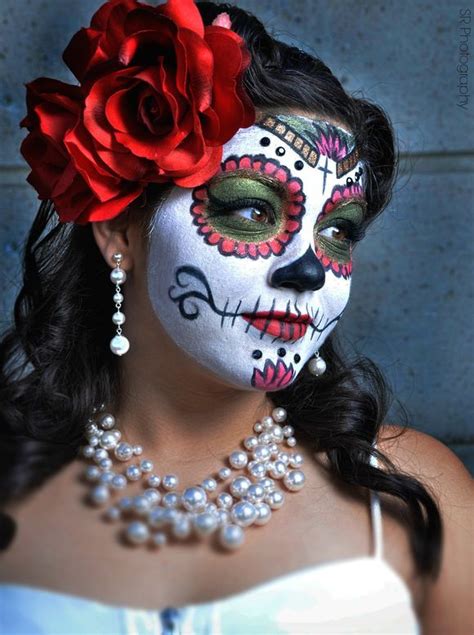 Womens Day Of The Dead Makeup