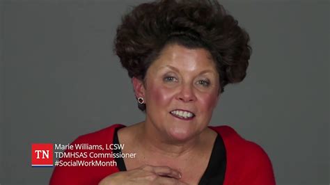 Tdmhsas Social Work Month Marie Williams Youtube