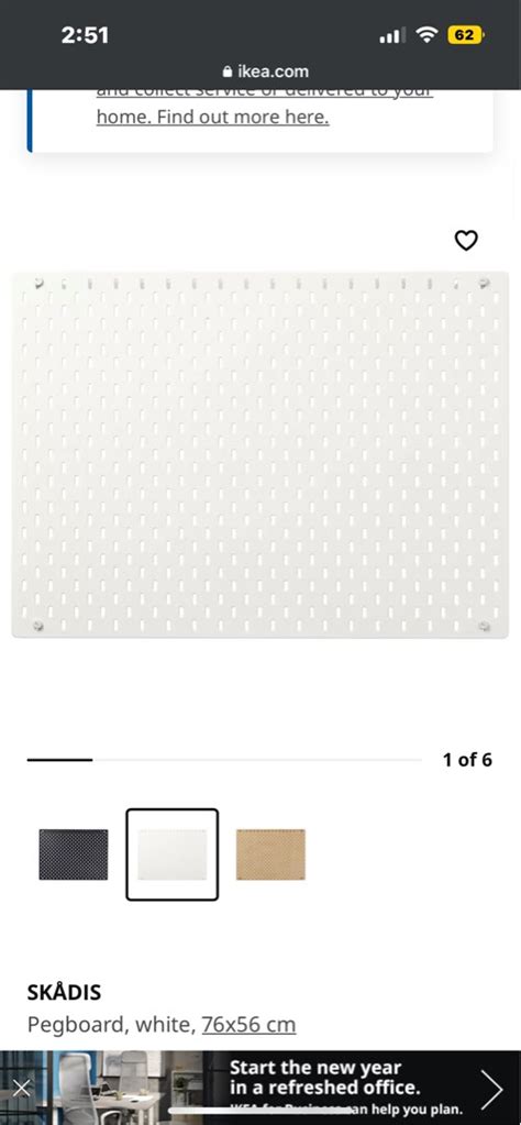 Ikea Pegboard (with containers), Furniture & Home Living, Furniture ...