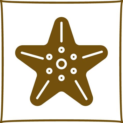 Starfish Vector Icon 41111067 Vector Art At Vecteezy