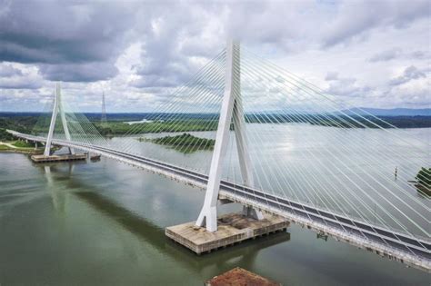 jembatan pulau balang akses penghubung balikpapan  ikn