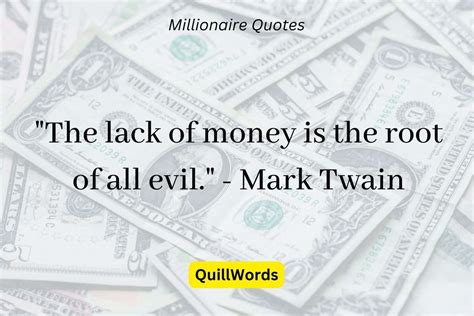 The Best 185 Millionaire Quotes - QuillWords