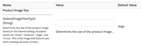 Configuring Extend
