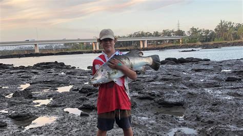 Jacob Davies big catch on the Fitzroy River | The Courier Mail