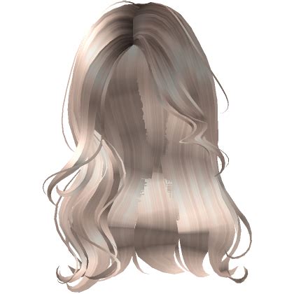 Glamorous Voluminous Waves Platinum Blonde Roblox