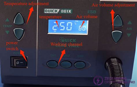 How To Use The X W Hot Air Rework Station For Asic Miner Repair Zeus Mining