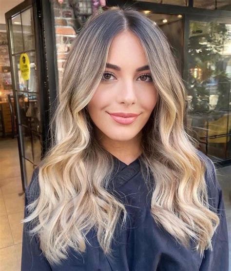 Warm Ash Blonde Wig Density Virgin Human Hair Balayage Rooting Wig Premium Hair Lace Front