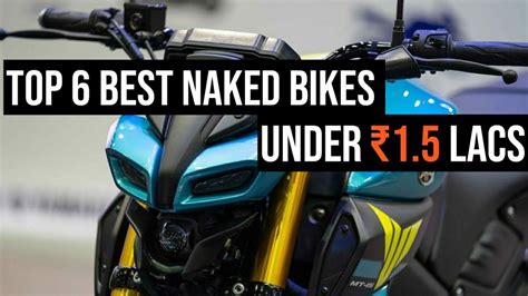 Top Best Naked Bikes Under Lacs In India Choose Your Own Bike YouTube