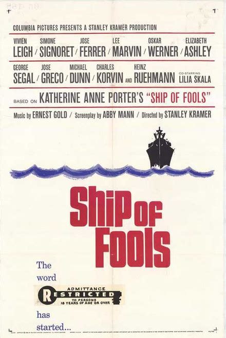 Ship of Fools Movie Poster Print (27 x 40) - Item # MOVAH3236 - Posterazzi