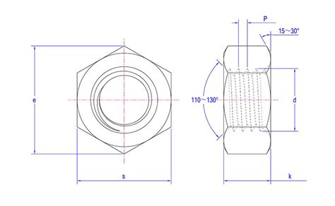 En 14399 Hex Nut Fastener For Sale Hex Nut Manufacturer Dt