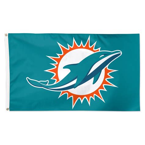 Miami Dolphins 3 X 5 Flag Sports Closet