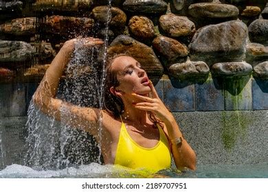 Gorgeous Model Bikini Enjoys Day Home Stock Photo Shutterstock