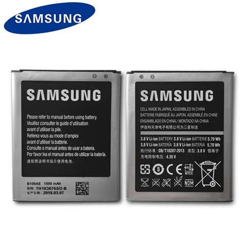 Original Samsung Phone Battery B100AE For Galaxy Ace 3 S7898 S7278 ...