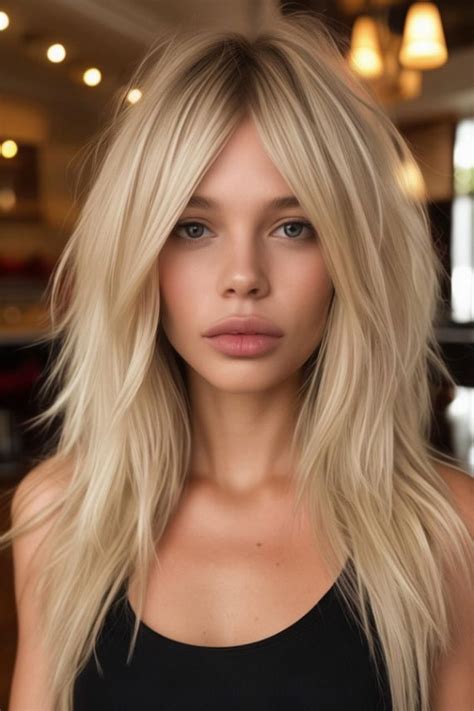 22 Modern Brigitte Bardot Haircuts Blonde Layered Shag With Center Part