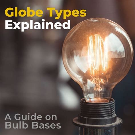 Globe Types Explained A Guide On Bulb Bases