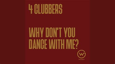 Why Don T You Dance With Me Club Mix YouTube