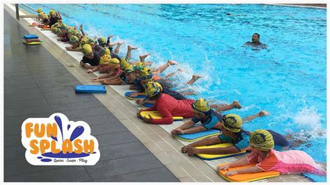 Swimming Lessons For Children In Singapore Fun Splash Swim School