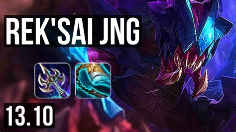 Rek Sai Vs Kha Zix Jng M Mastery Games Kr Master