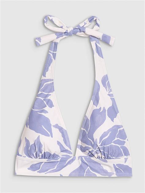 Góra od bikini damska fioletowa F sportowa odzież i obuwie