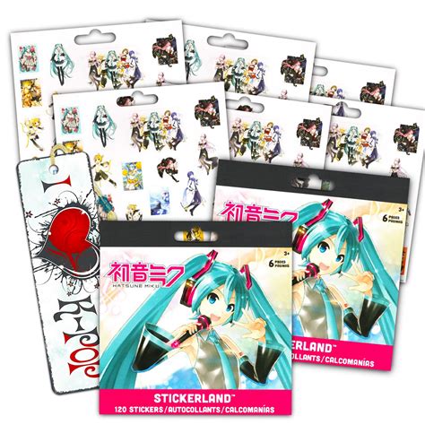 Hatsune Miku Sticker Pack Bundle 240 Hatsune Miku Stickers With Yuri