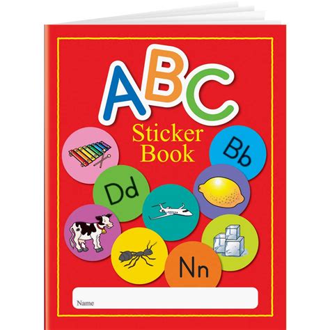 Abc Sticker Books 12 Booklets