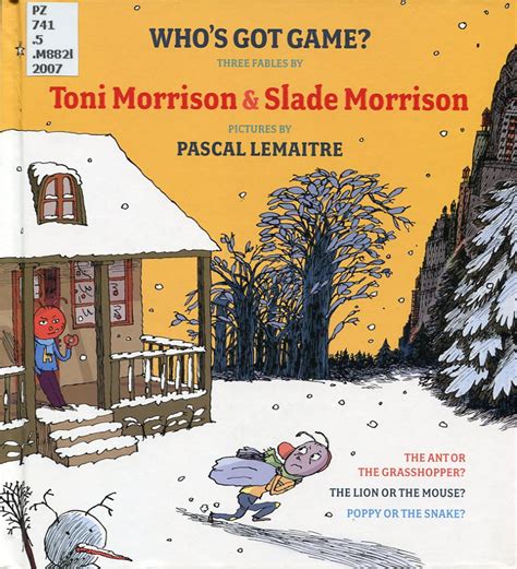 We Too Were Children Mr Barrie Toni Morrisons Other Childrens Books