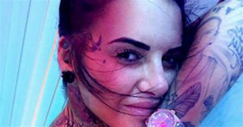Naked Jemma Lucy Titillates With Steamy Tan Session Daily Star