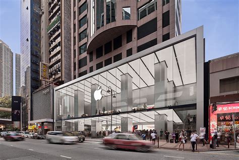 Apple Retail Store Canton Raod Hong Kong: all-glass design - seele