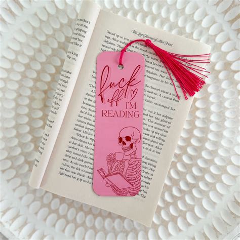 Fuck Off Im Reading Sweary Bookmark Smut Lover Gift For Book Lover