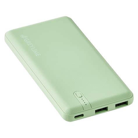 Greylime Ocean Mah Powerbank X Usb A Output Mint Sea