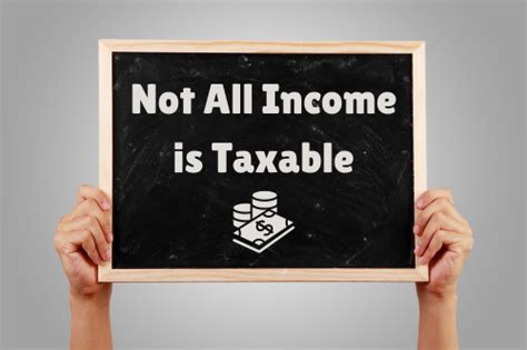 Not All Income is Taxable