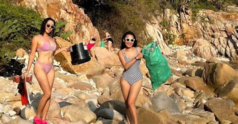 Ban Quản lý Vườn Quốc gia Núi Chúa nói gì về vụ mặc bikini nhặt rác