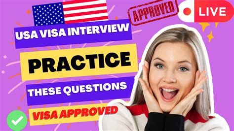 Usa F1 Visa Interview Practice Questions Answer Along With Video