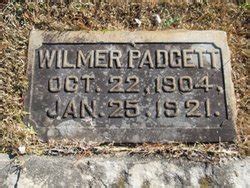 Wilmer Druid Padgett M Morial Find A Grave