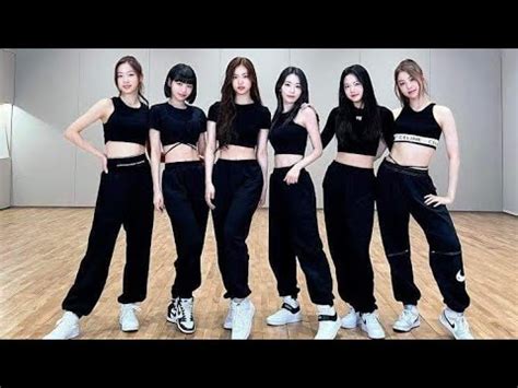 LE SSERAFIM FEARLESS Dance Practice Mirrored 4K YouTube