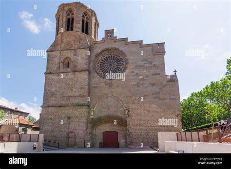 Carcassonne cathedral of saint michel hi-res stock photography and ...