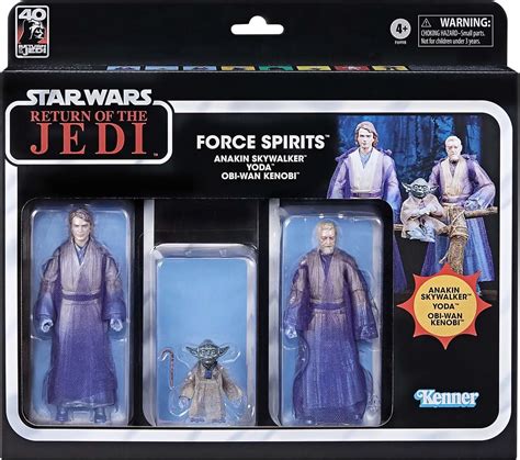 Star Wars 6" Black Series Force Ghosts 3 Pack