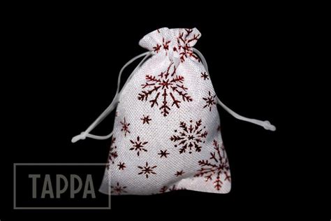 Подарочные джутовые мешочки