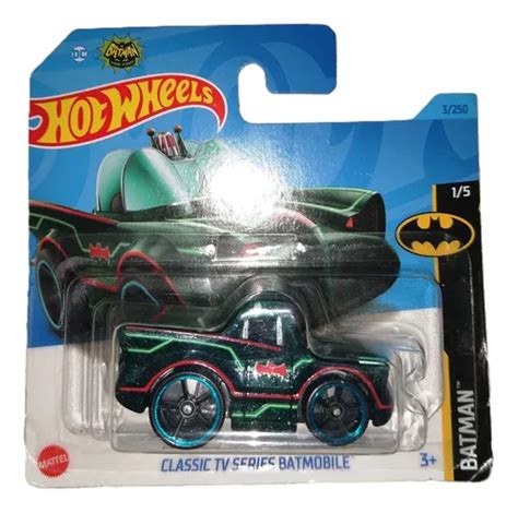 Hot Wheels Batman Tv Series Batmobile Compact Verde 1 5 MercadoLivre