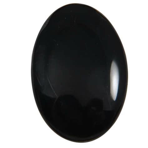 Black Onyx Oval Cabochon Natural Loose Gemstone 51 5 Cts MG03 EBay